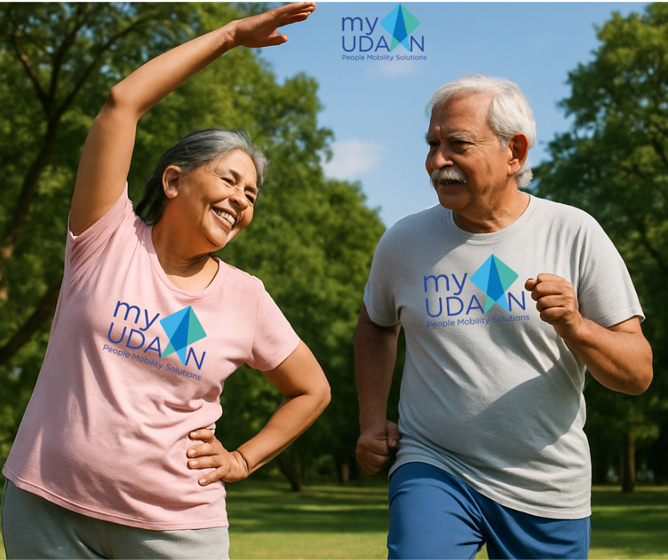 FIT AS AN ELDERLY